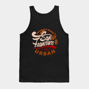 San Francisco Urban Vintage style Tank Top